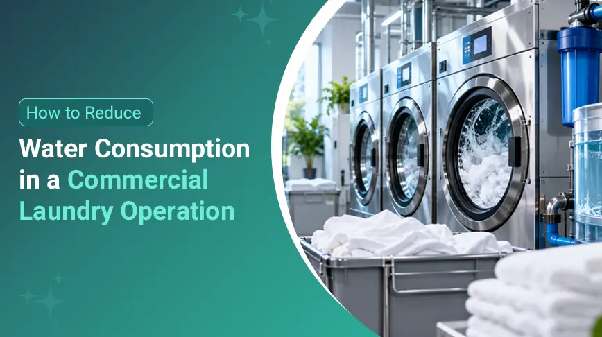 commercial laundry water consumption